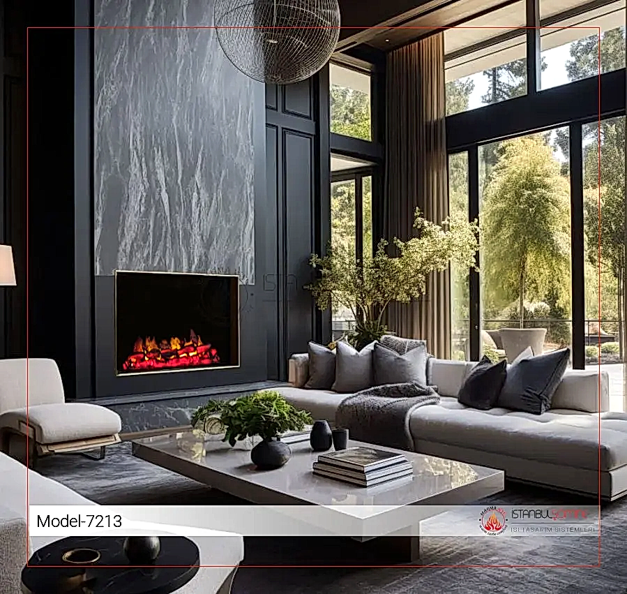 3D Odun Közlü Buharlı Model - 7211