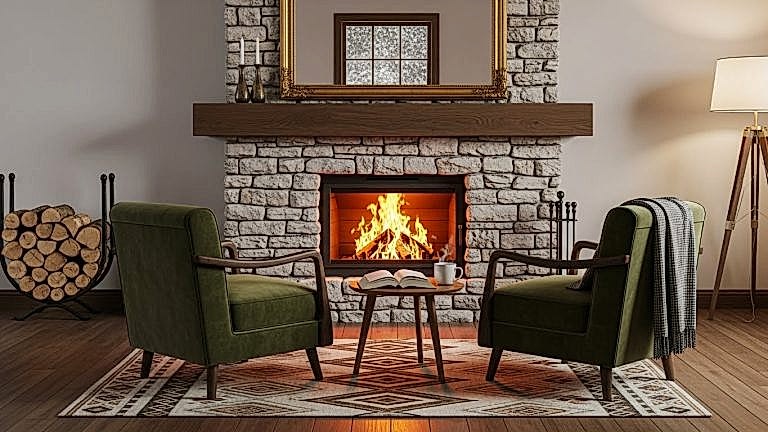 Orta Şömine: Mekanlarınızı Merkezi Bir Sanat Eseriyle Isıtın